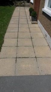 Pressure washed Patio After from BigSul Garden and Maintenance Services